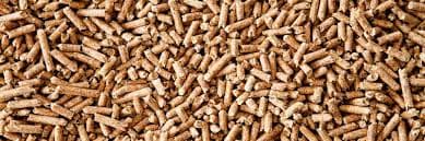 Granulés chêne — matière première de substrat de culture